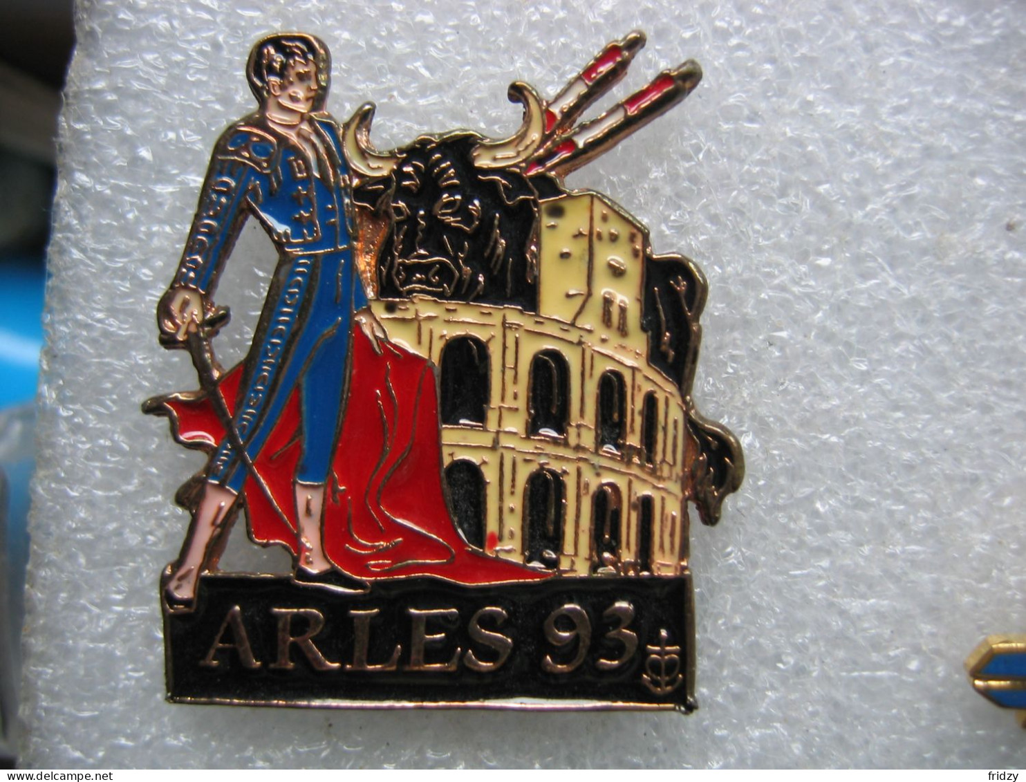 Pin's ARLES 93, Corrida - Bullfight - Corrida