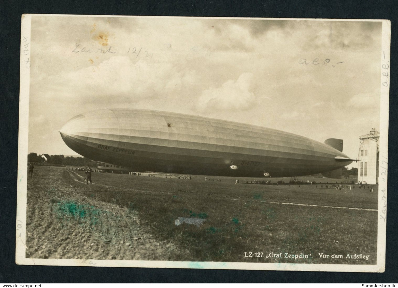 Dt. Reich Zeppelin Luftpost Südamerika Fahrt 1930 Mi. Nr. 438 Mehrfachfrankatur - Zeppeline