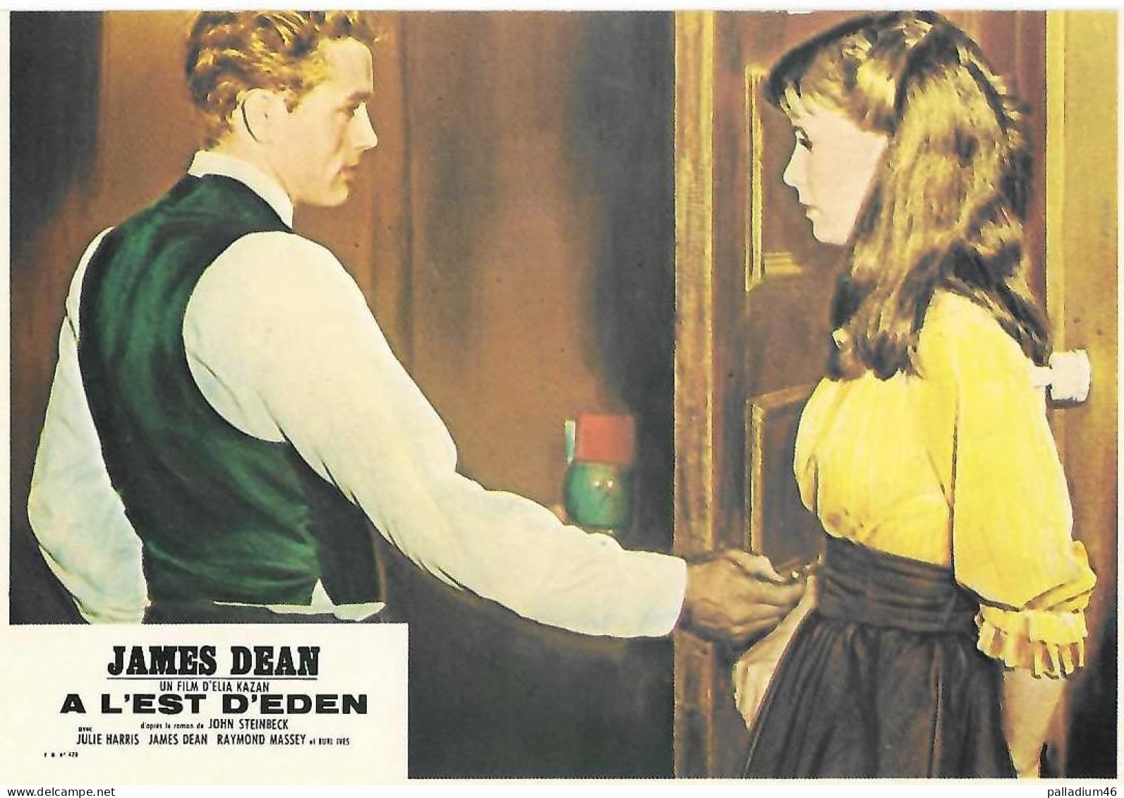 CINEMA -JAMES DEAN Et JULIE HARRIS - A L'EST D'EDEN - EAST OF EDEN - Pas Circulé - Posters On Cards