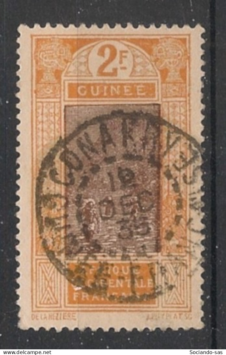 GUINEE - 1913 - N°YT. 78 - Gué à Kitim 2f Orange - Oblitéré / Used - Oblitérés