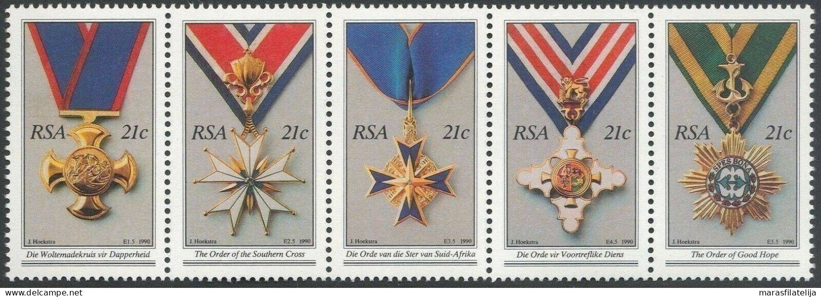 South Africa, 1990, National Military Ordens - Sonstige & Ohne Zuordnung