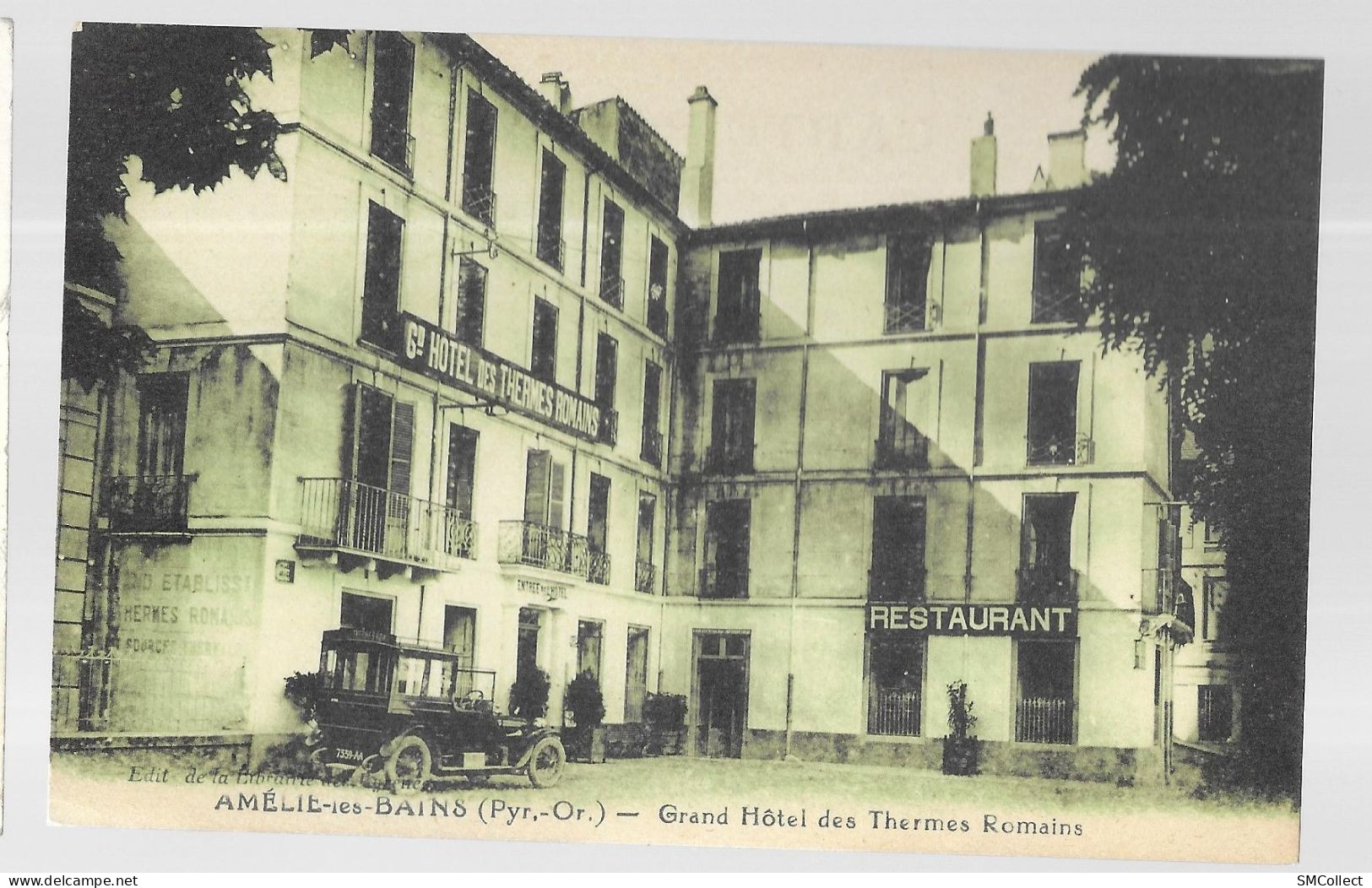 Amélie Les Bains, Grand Hotel Des Thermes Romains (A17p69) - Amélie-les-Bains-Palalda