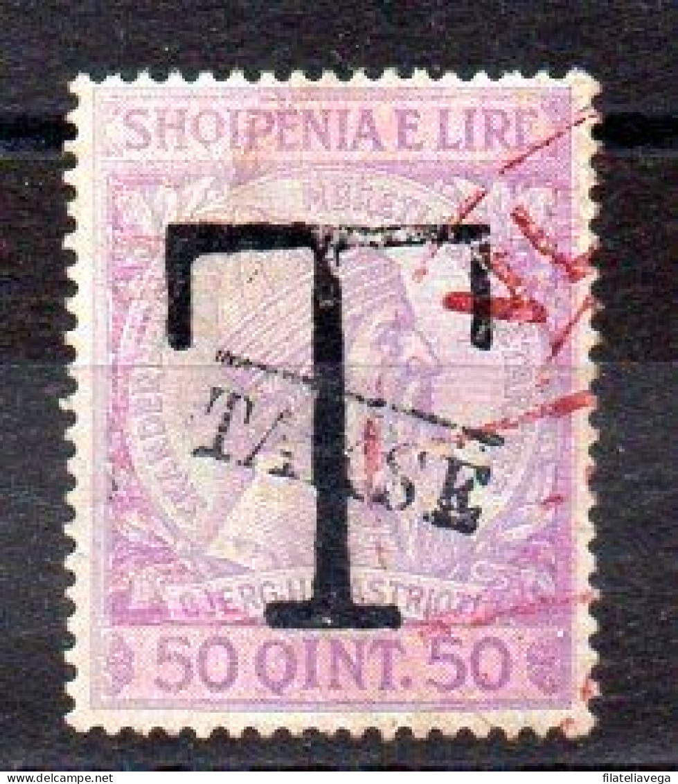 Albania Sello Tasa Nº Yvert 5 O - Albanie