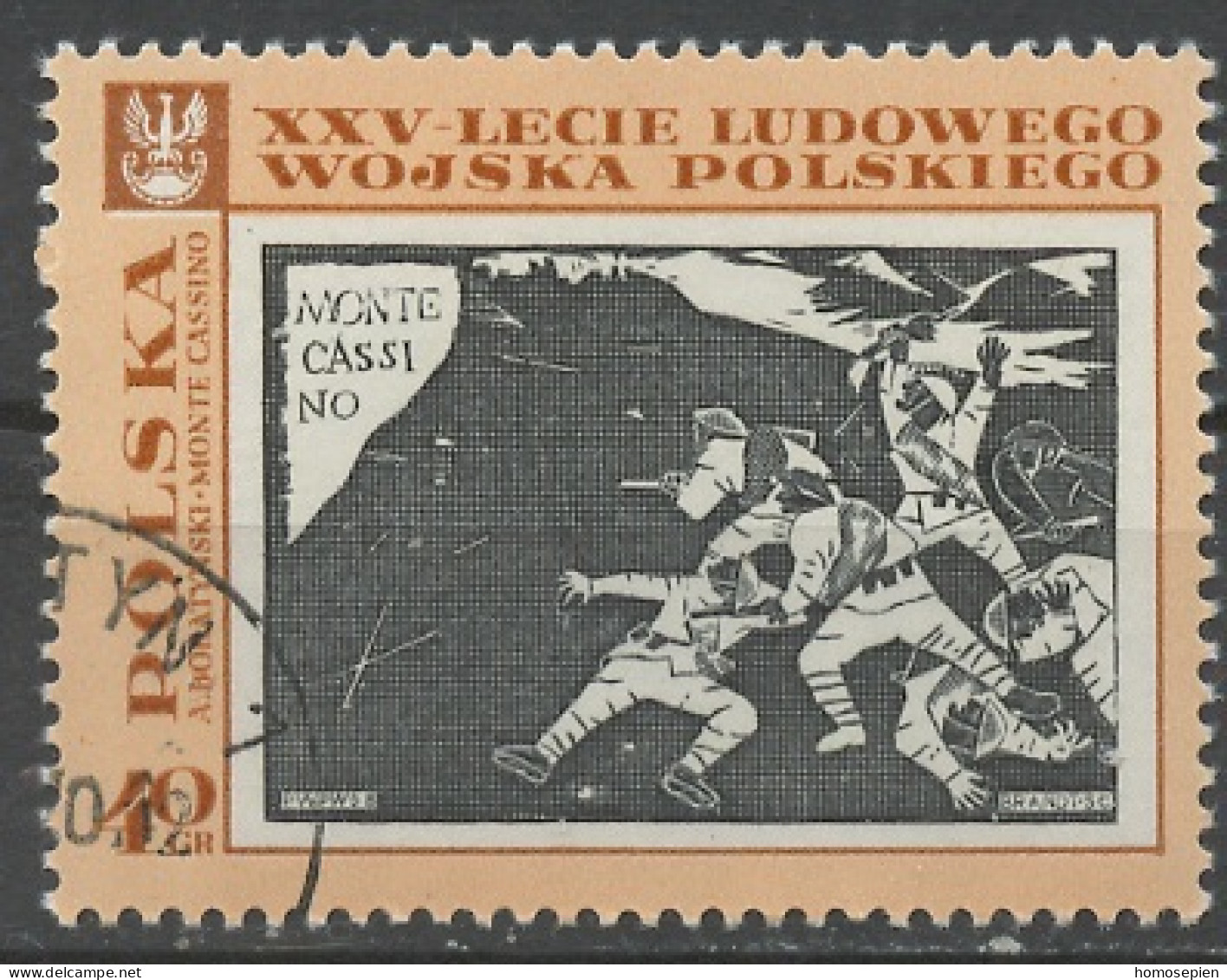Pologne - Poland - Polen 1968 Y&T N°1725 - Michel N°1874 (o) - 40g œuvre De A Boratynski - Oblitérés