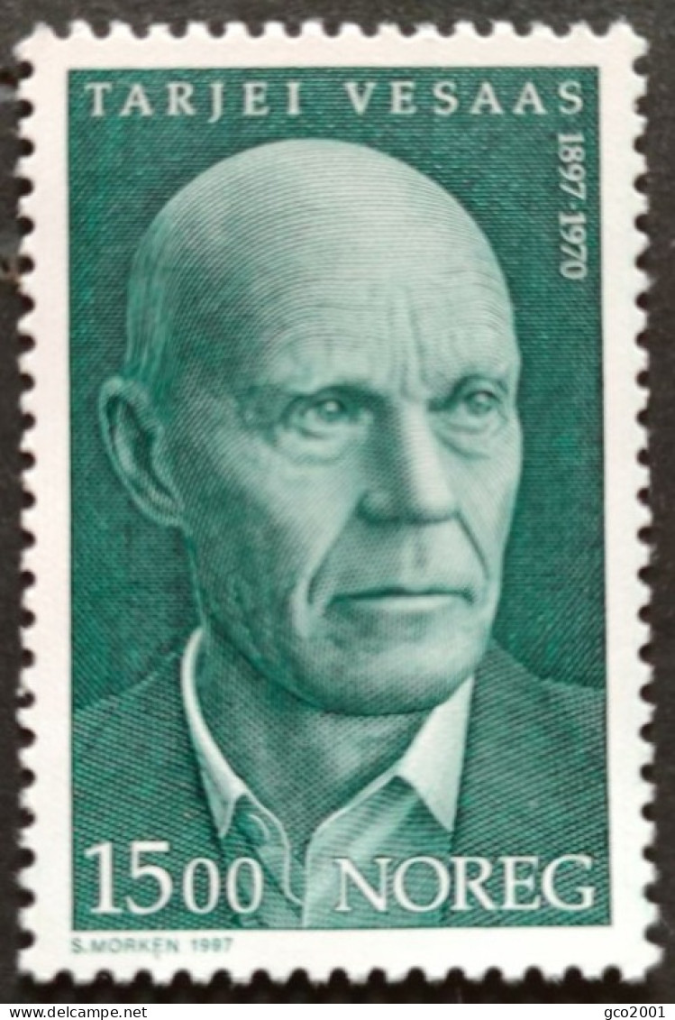 NORVEGE / YT 1219 / CÉLÉBRITÉ - TARJEI VESAAS - POETE / NEUF ** / MNH - Unused Stamps