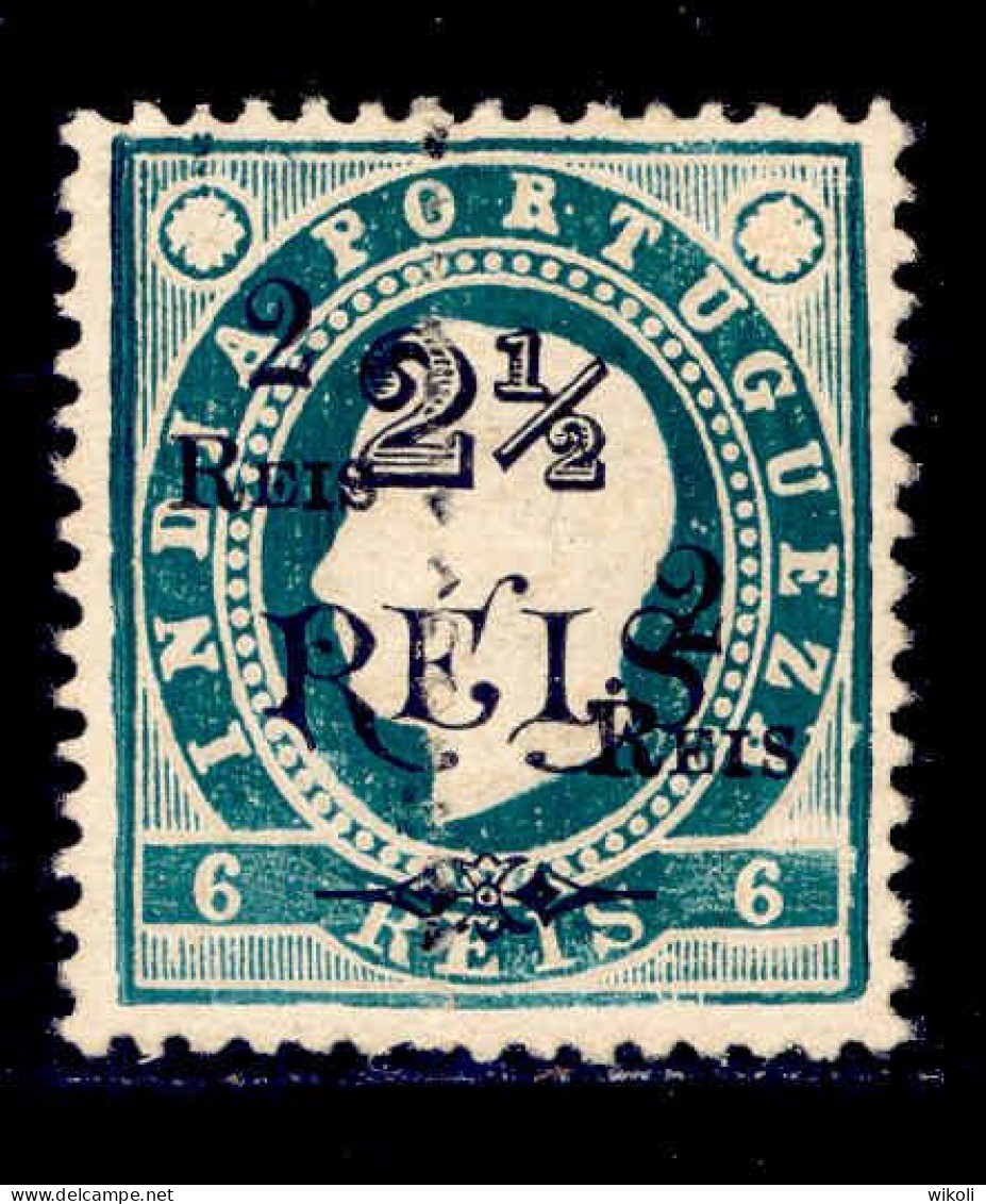 ! ! Portuguese India - 1911 D. Luis (Perforated) - Af. 223 - NGAI - Portuguese India