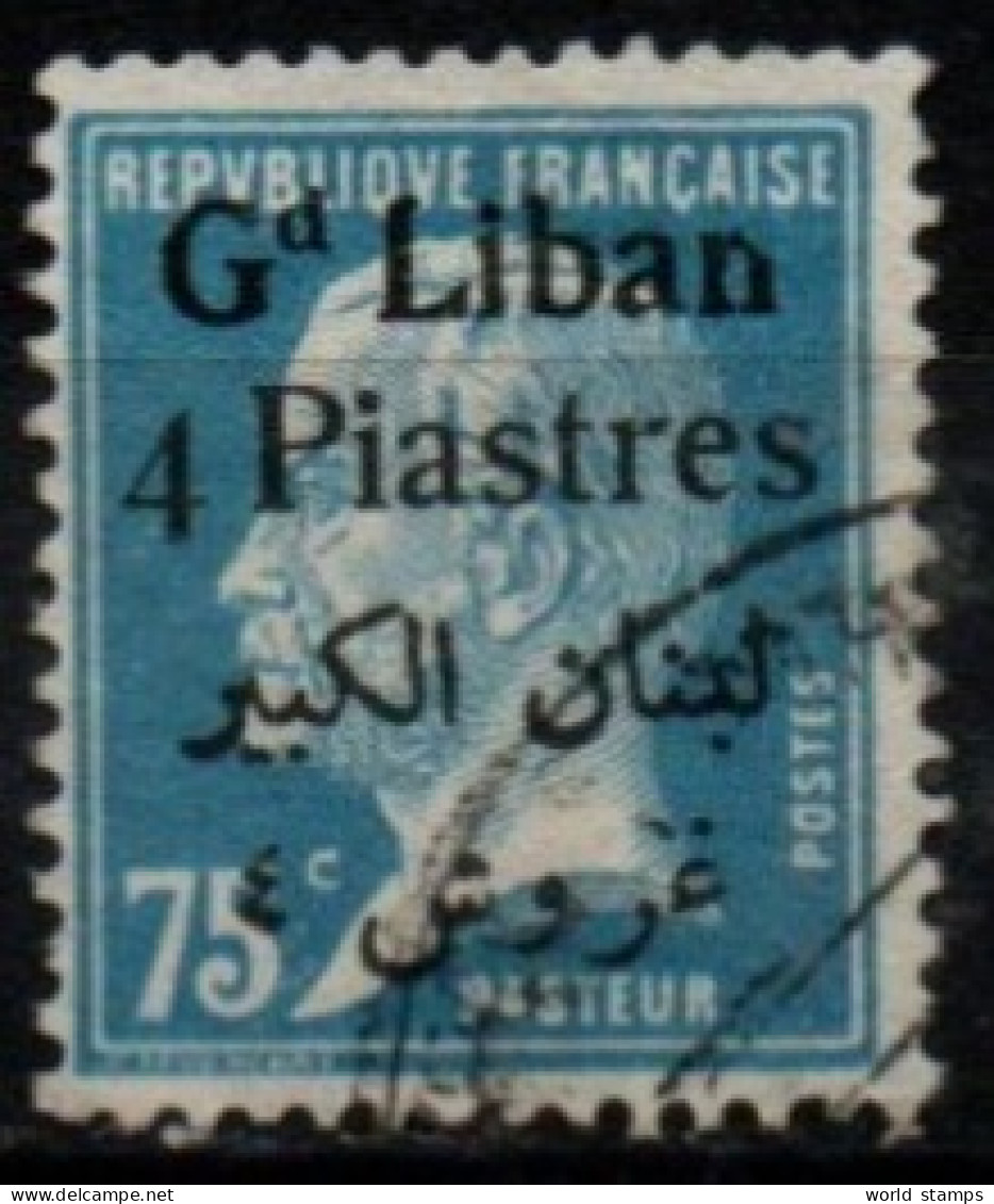 GRAND LIBAN 1924-5 O - Oblitérés