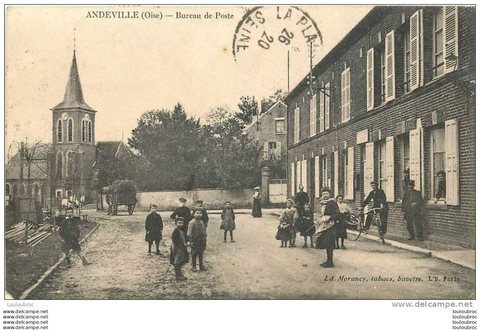 60 ANDEVILLE BUREAU DE POSTE - Autres & Non Classés