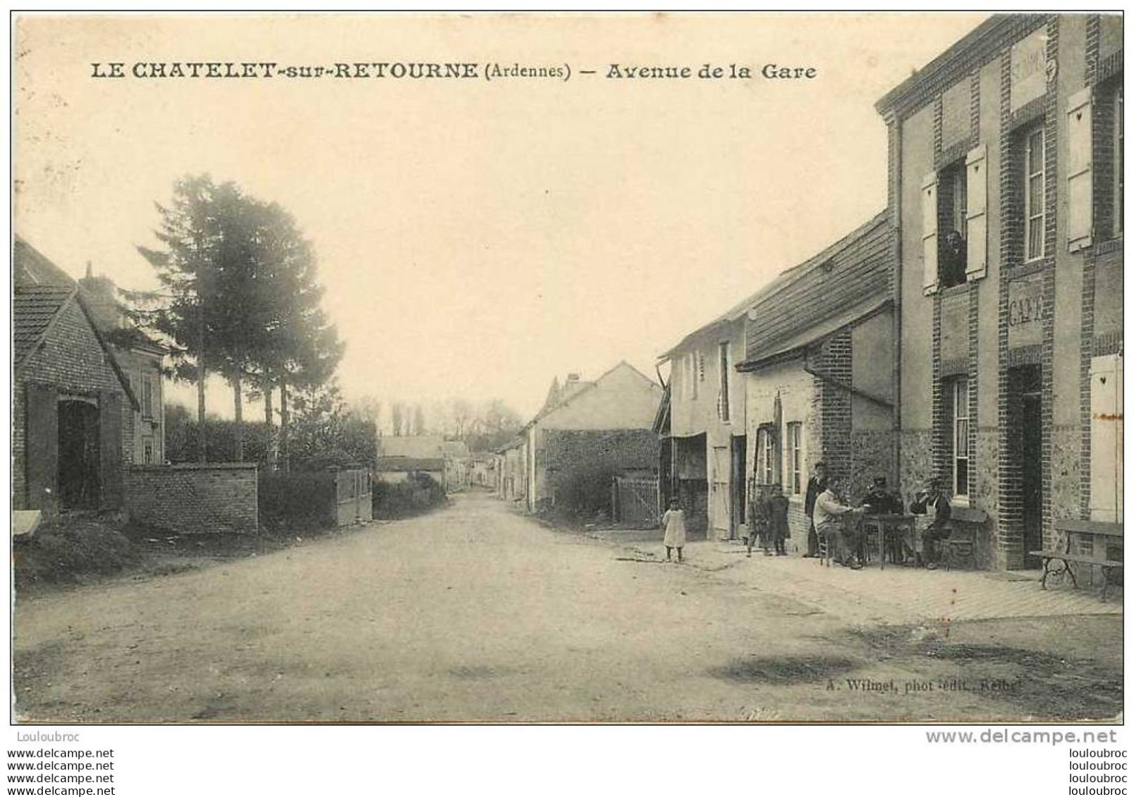 08  LE CHATELET SUR RETOURNE AVENUE DE LA GARE - Sonstige & Ohne Zuordnung