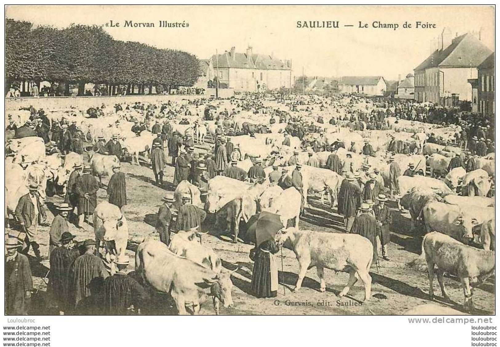 21 SAULIEU LE CHAMP DE FOIRE - Saulieu