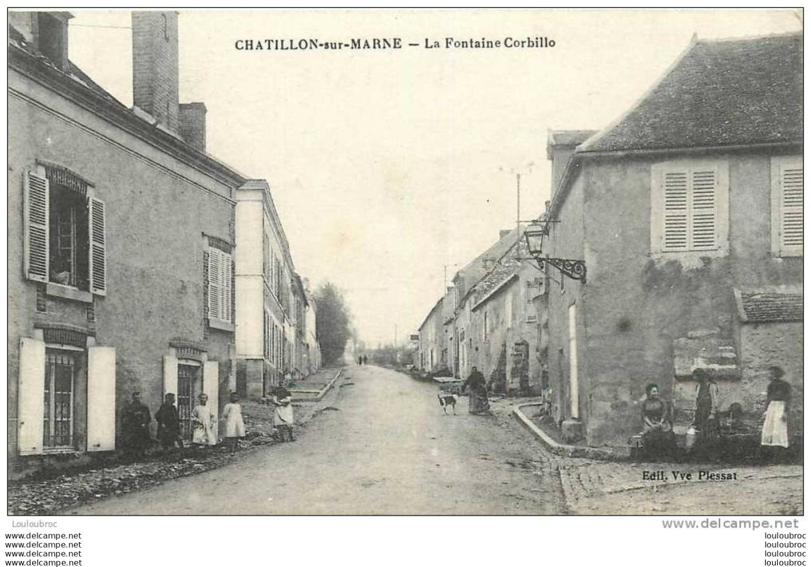 51 CHATILLON SUR MARNE LA FONTAINE CORBILLO - Châtillon-sur-Marne