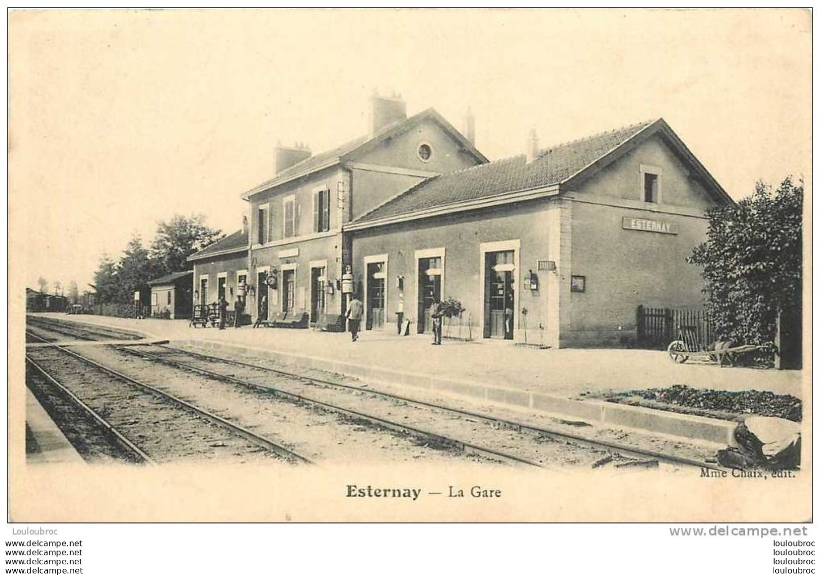 51 ESTERNAY LA GARE - Esternay