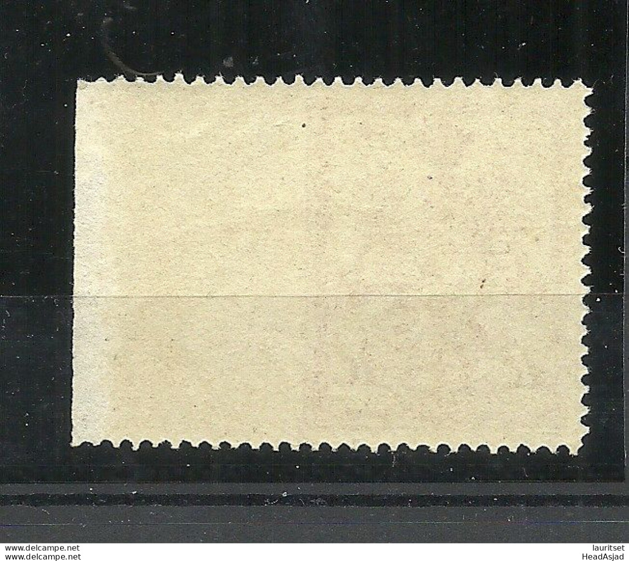 POLEN Poland 1915 Stadtpost Warschau Local City Post Michel 2 MNH Right Side Imperforated - Used Stamps