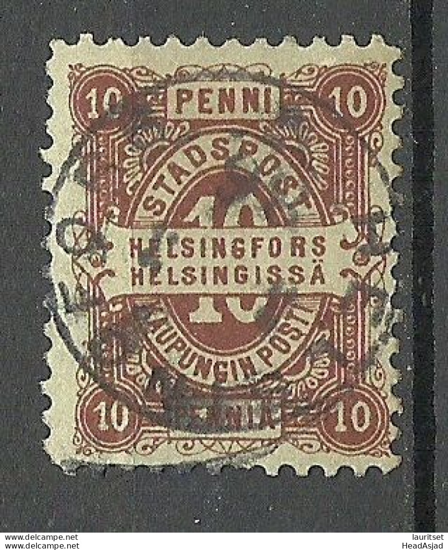 FINLAND HELSINKI 1884/1987 Local City Post Stadtpost Helsinki O - Local Post Stamps