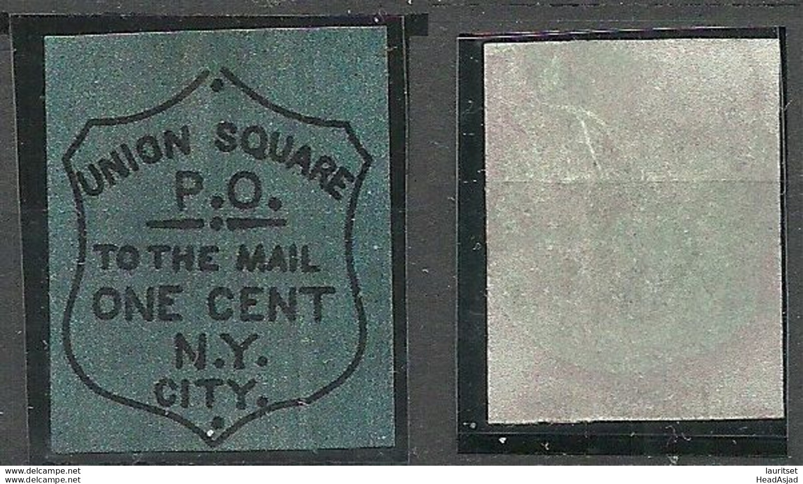 USA Cinderella N.Y. City Union Square P. O. 1 Cent - Altri & Non Classificati