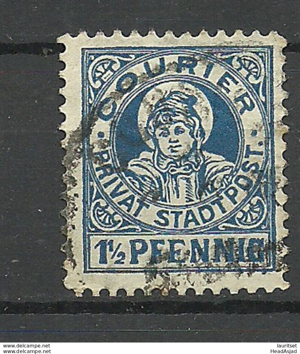 Germany Ca 1890 MÜNCHEN Lokaler Stadtpost Local City Post 1 1/2 Pf O - Postes Privées & Locales