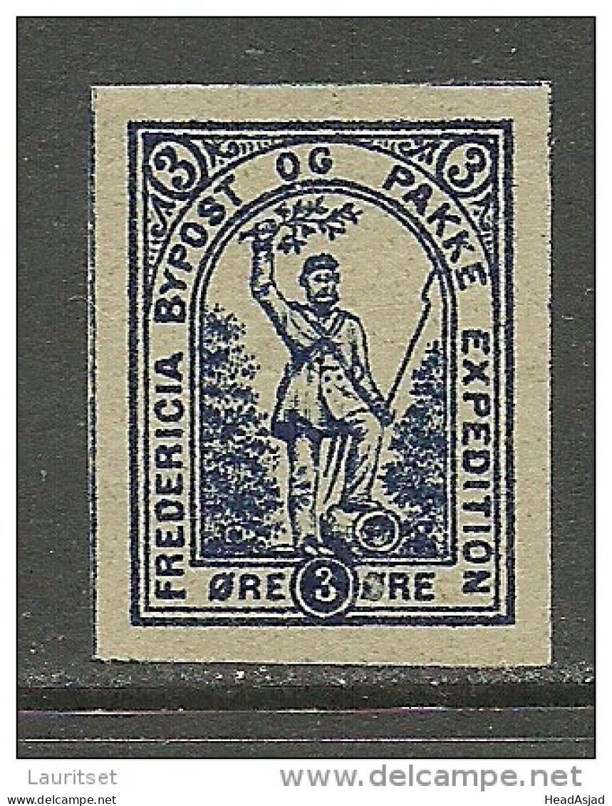 DENMARK D√§nemark FREDERICIA Lokalpost Local City Post * - Local Post Stamps