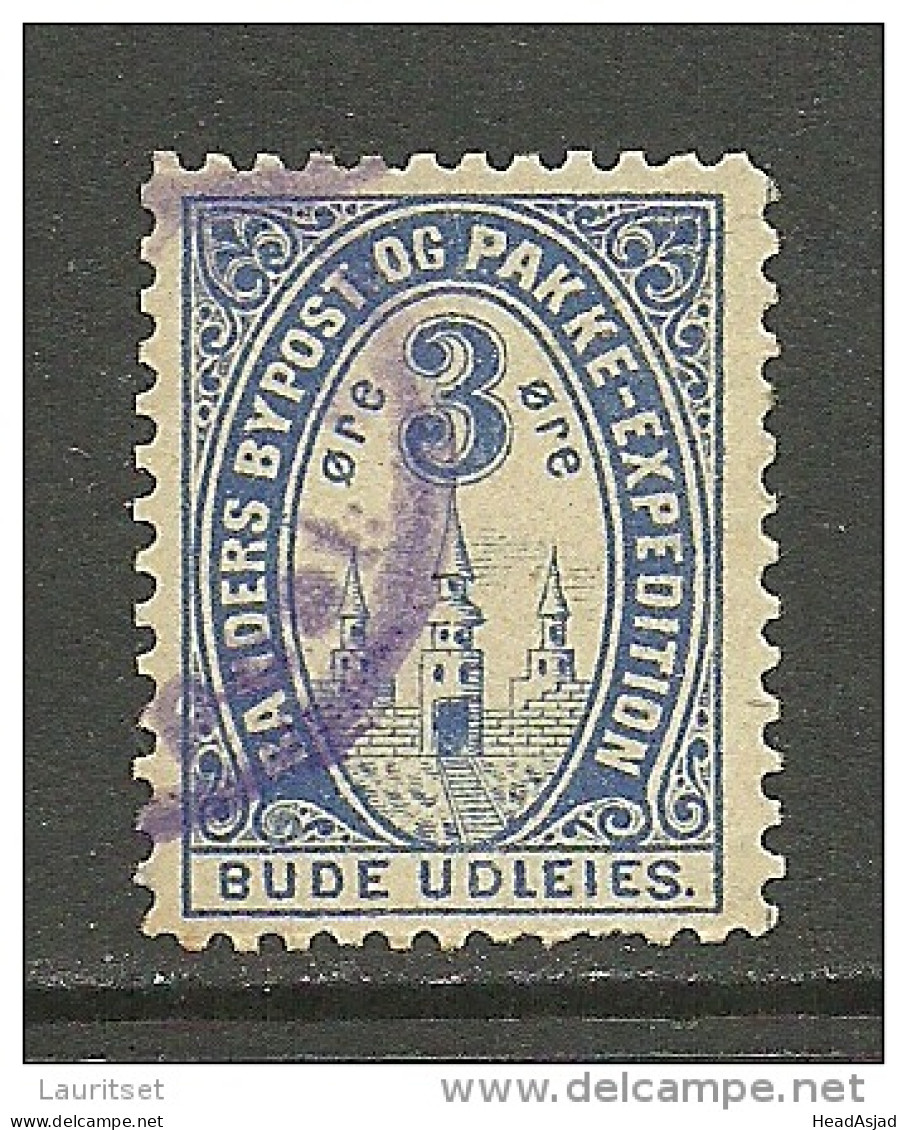 DENMARK D√§nemark RANDERS Lokalpost Local City Post 3 öre O - Local Post Stamps