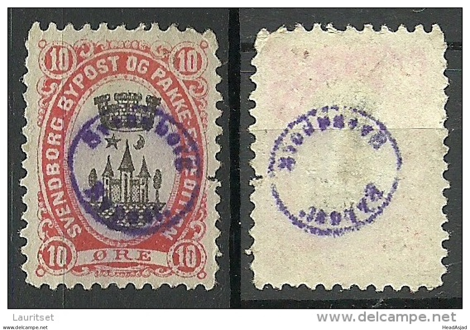 DENMARK D√§nemark Danmark SVENDBORG Lokalpost Local City Post O - Local Post Stamps