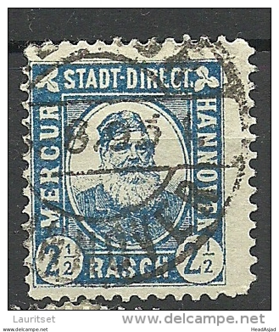 Deutsches Reich Ca 1890 HANNOVER Lokaler Stadtpost Local City Post O - Private & Lokale Post