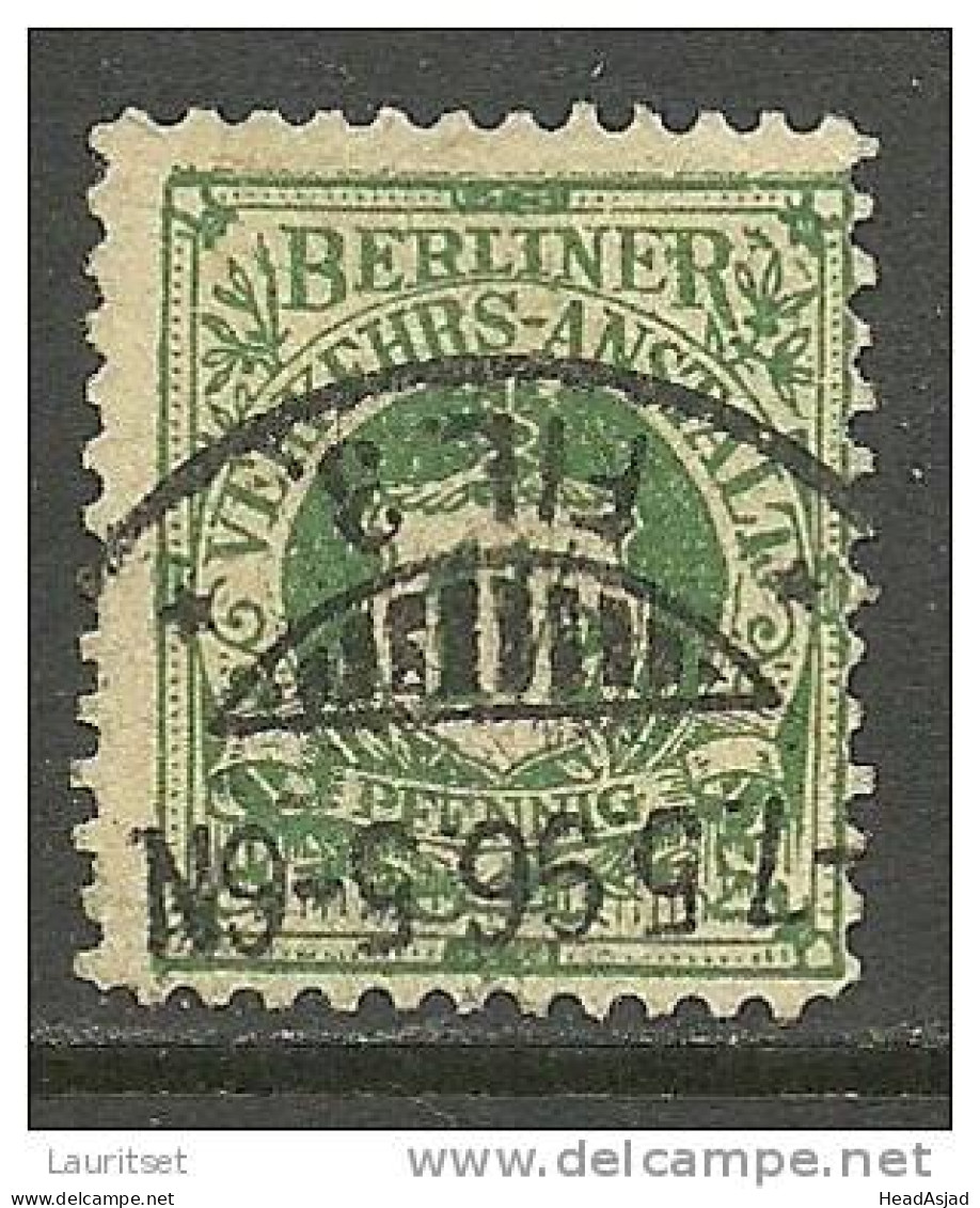 Deutschland 1896 Privatpost Stadtpost Berlin Local City Post O - Private & Local Mails
