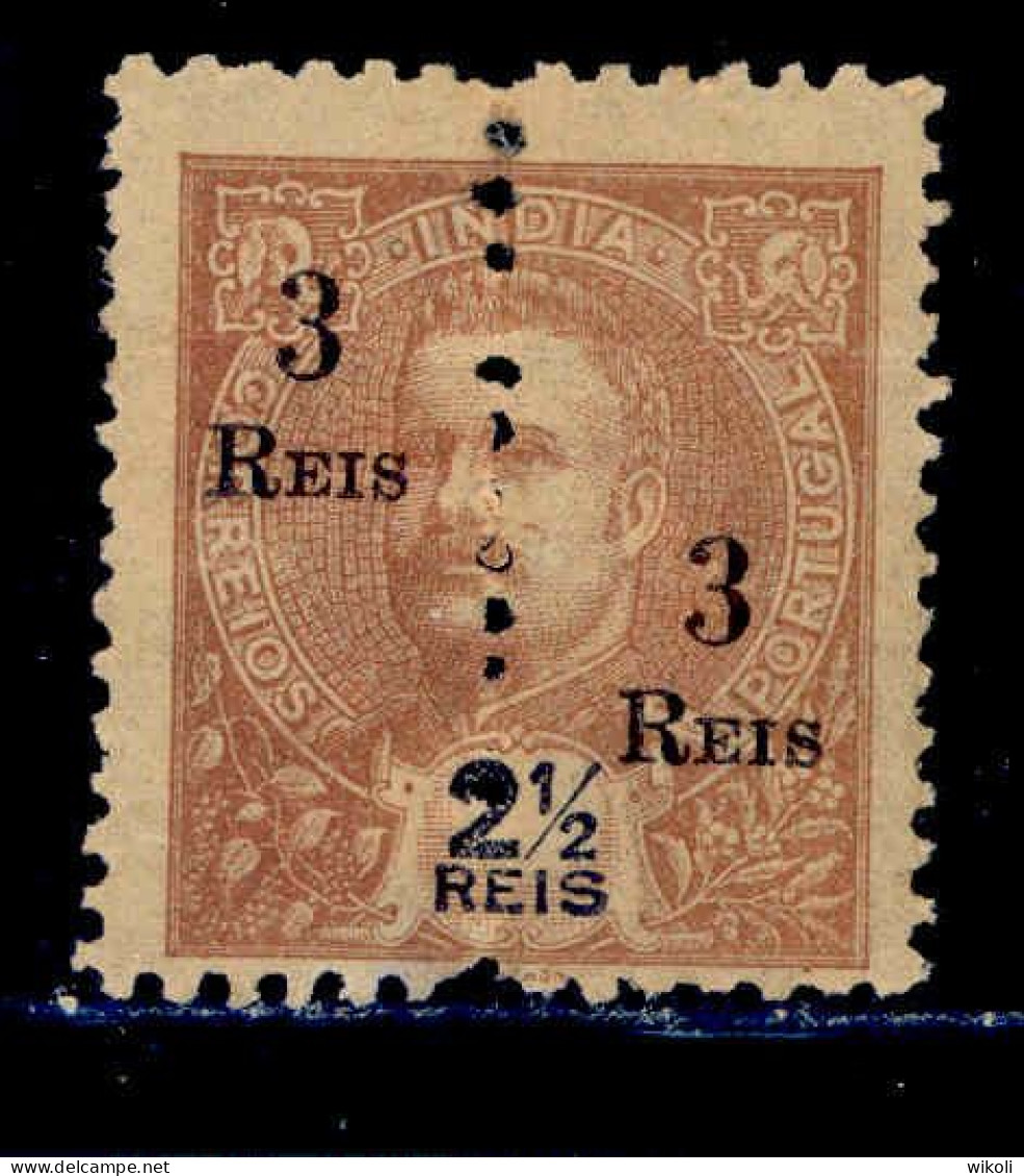 ! ! Portuguese India - 1911 D. Carlos (Perforated) - Af. 235 - NGAI - Portugiesisch-Indien