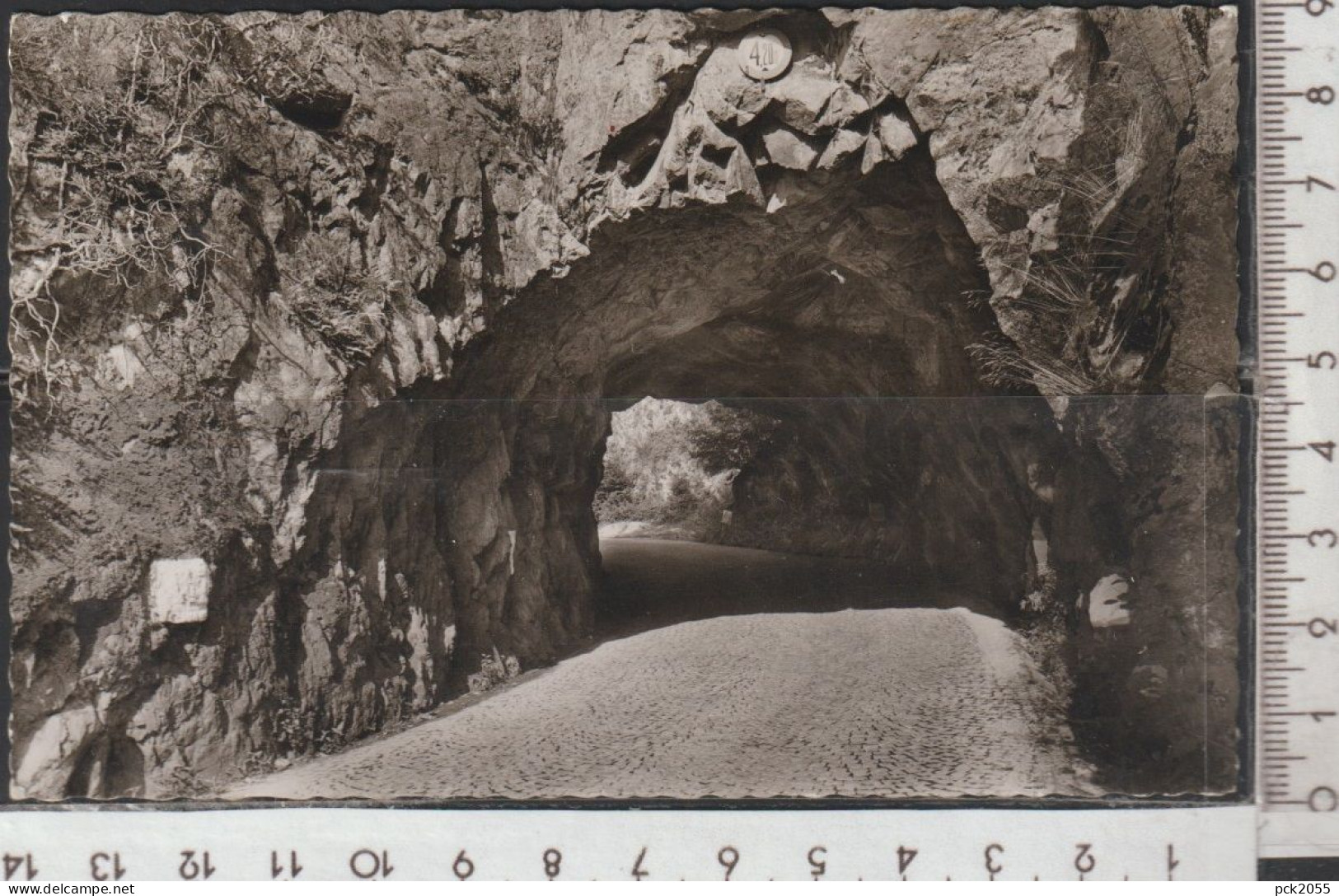 Murgtalstraße - Straßentunnel Bei Gausbach - Gelaufen 1964  (AK 5064) Günstige Versandkosten - Forbach