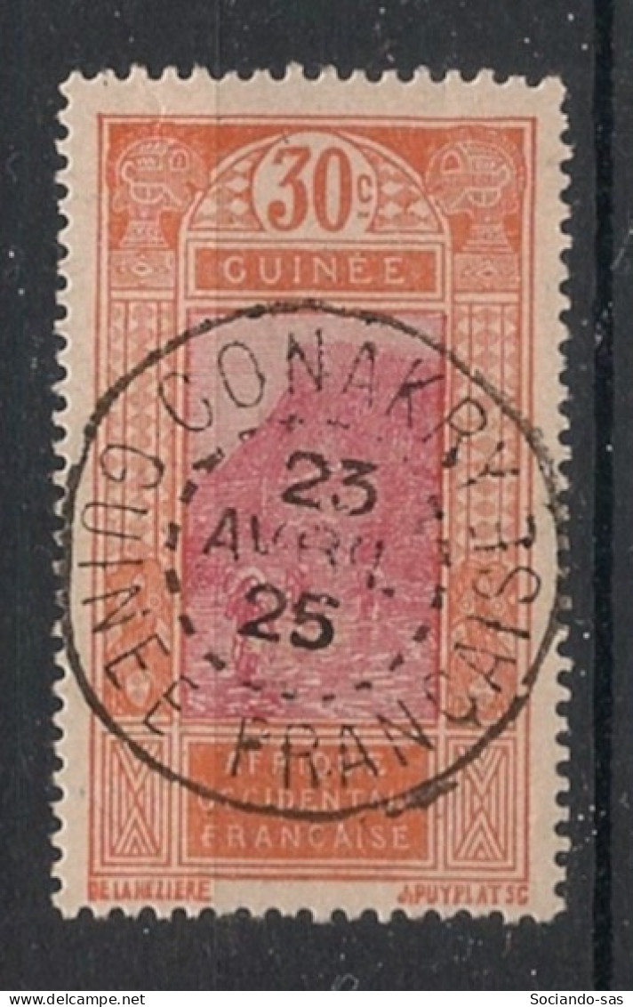 GUINEE - 1922-26 - N°YT. 90 - Gué à Kitim 30c Rouge-orange - Oblitéré / Used - Oblitérés