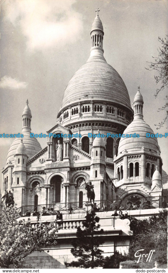 R098141 Paris. La Basilique Du Sacre Coeur De Montmartre. Greff. RP - World