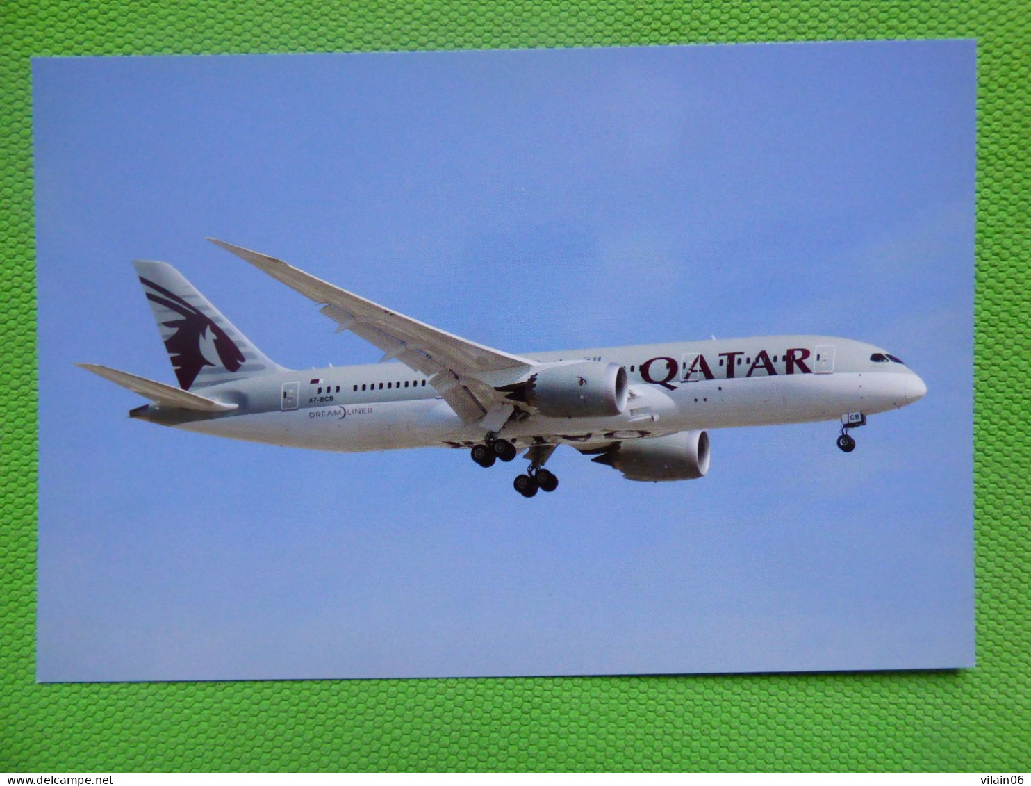 QATAR AIRWAYS  B 787-8   A7-BCB - 1946-....: Modern Era