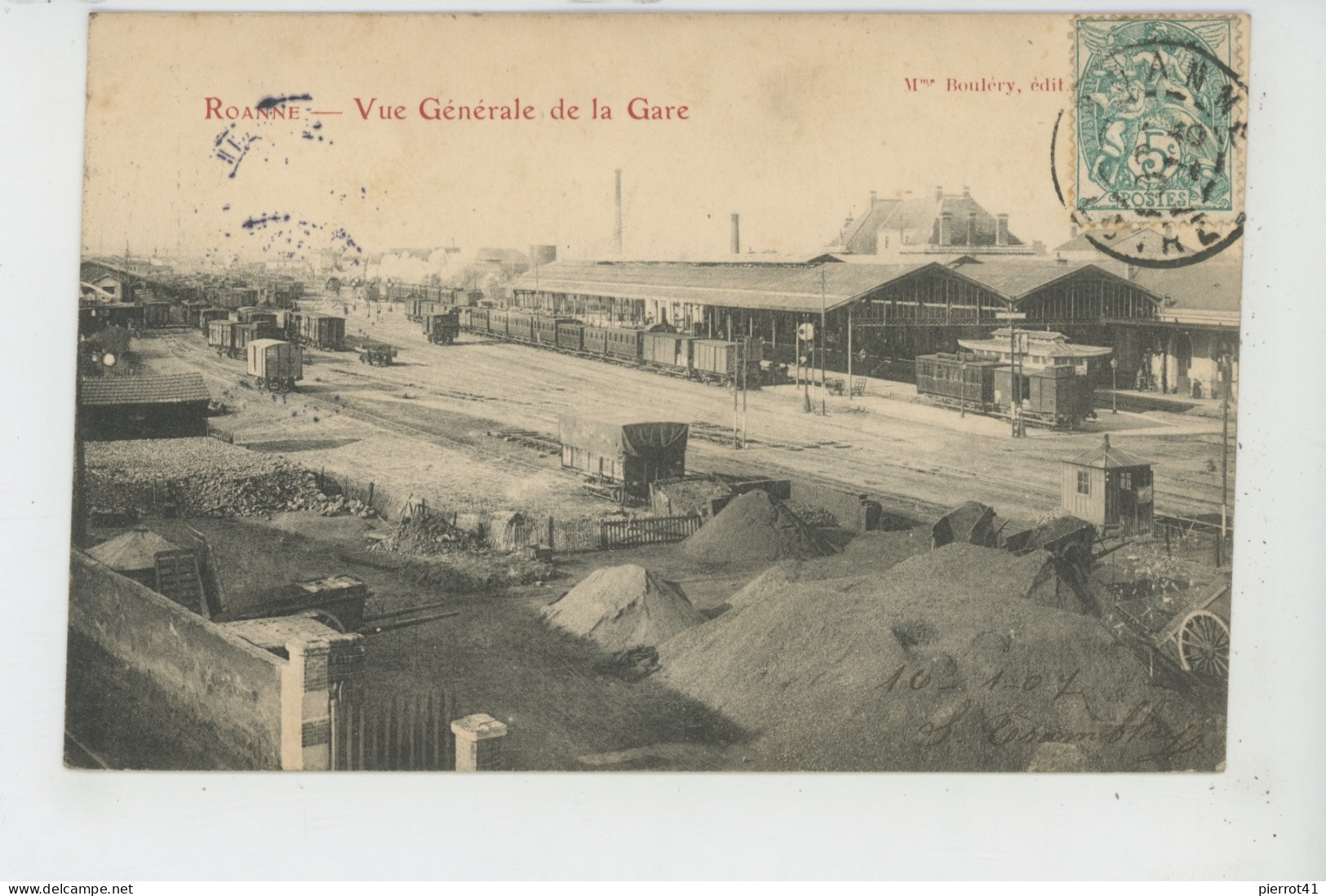 ROANNE - Vue Générale De La Gare - Roanne