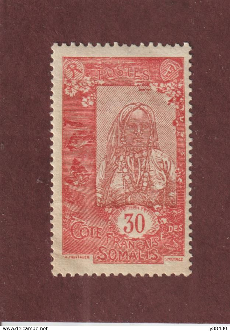 CÔTE FRANÇAISE DES SOMALIS - 106  De 1922/1924 - Neuf * - 30c. Rose Et Lilas-brun  - 2 Scan - Neufs