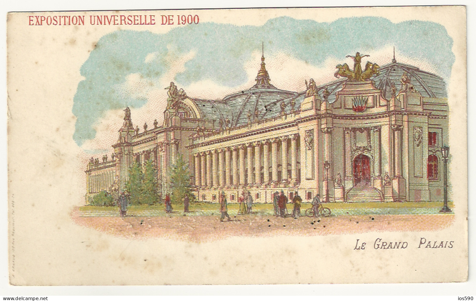 CPA- EXPOSITION UNIVERSELLE DE 1900 - Le Grand Palais - Exhibitions