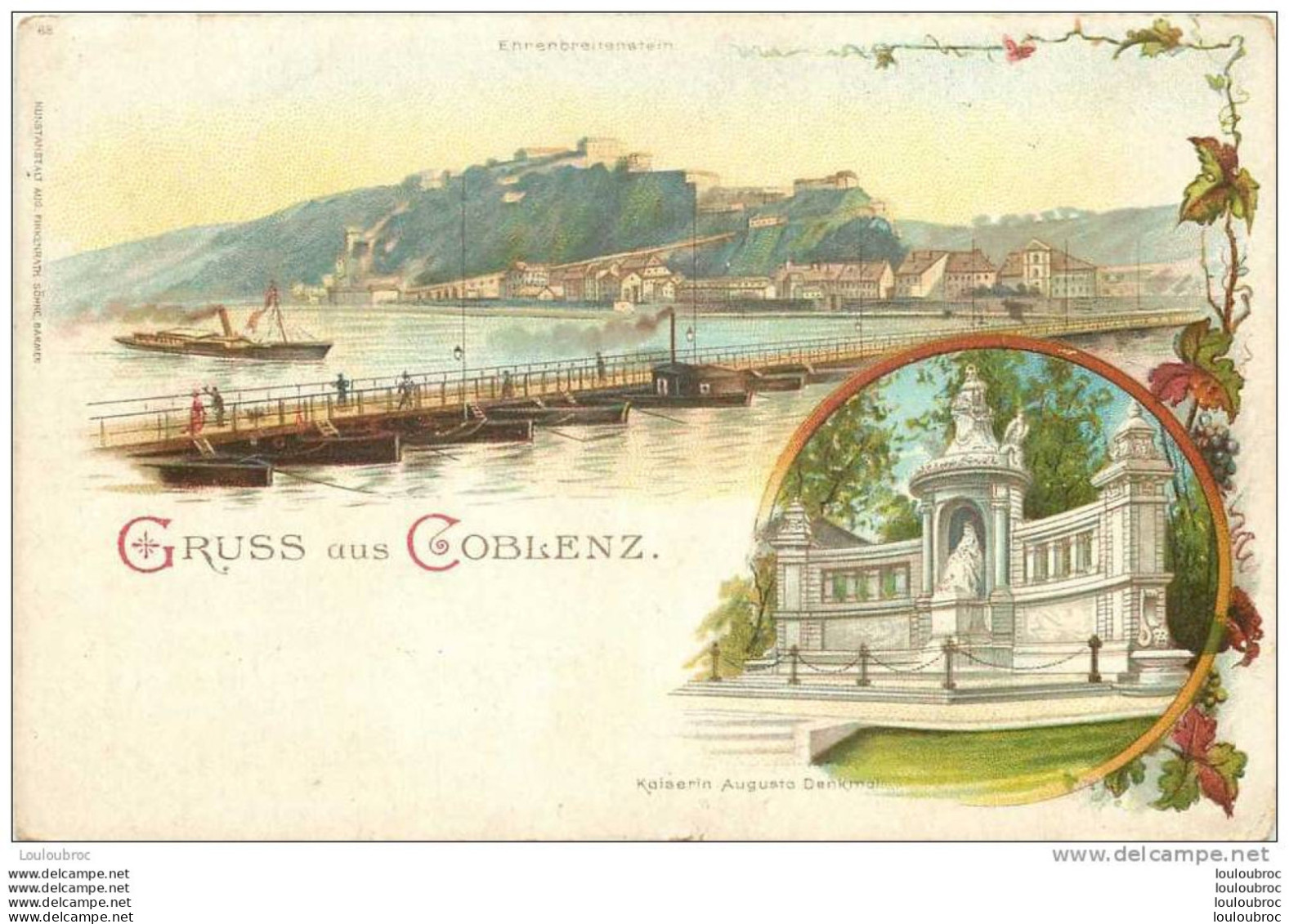 GRUSS AUS COBLENZ OU KOBLENZ - Koblenz