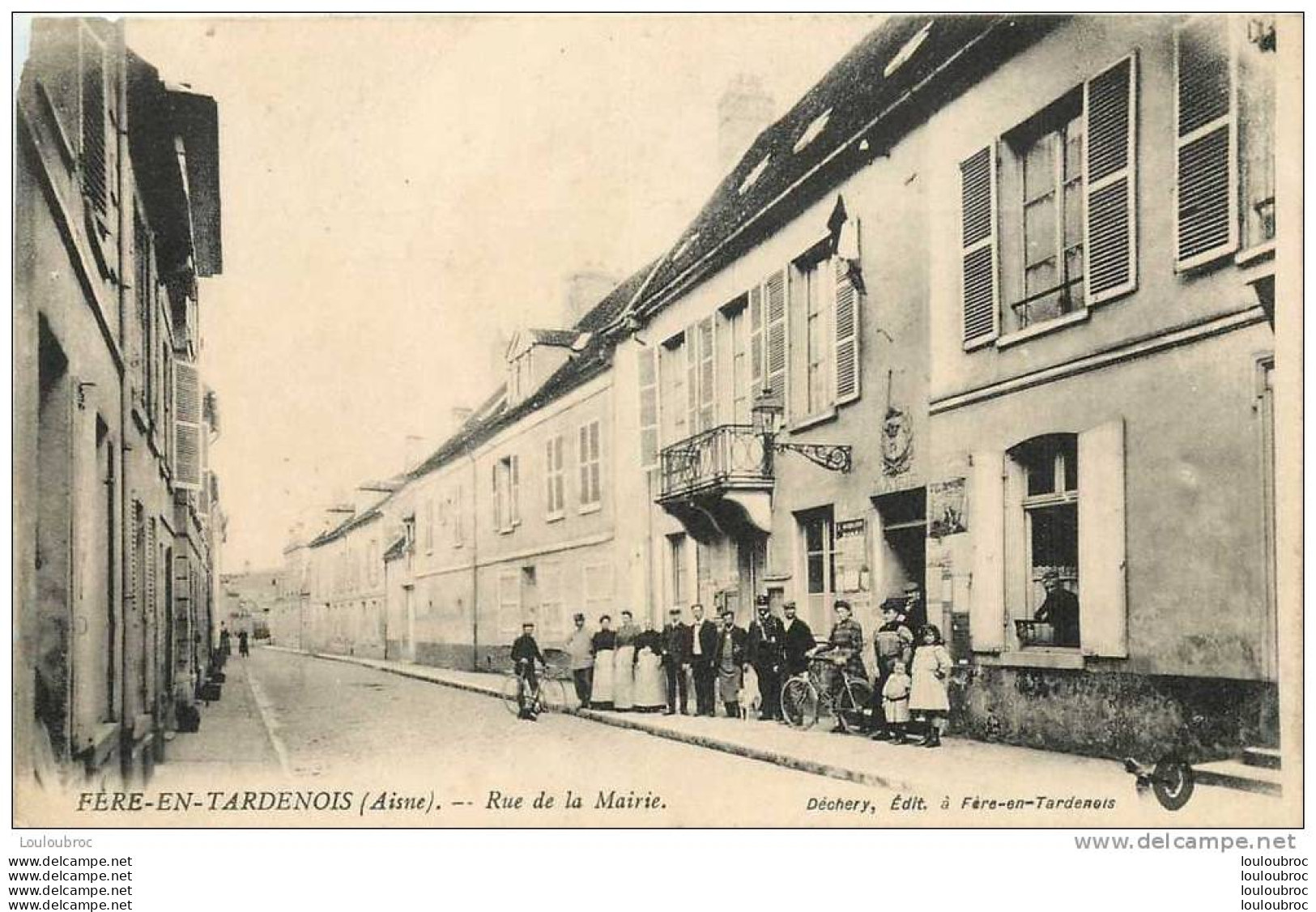 77 FERE EN TARDENOIS RUE DE LA MAIRIE - Fere En Tardenois