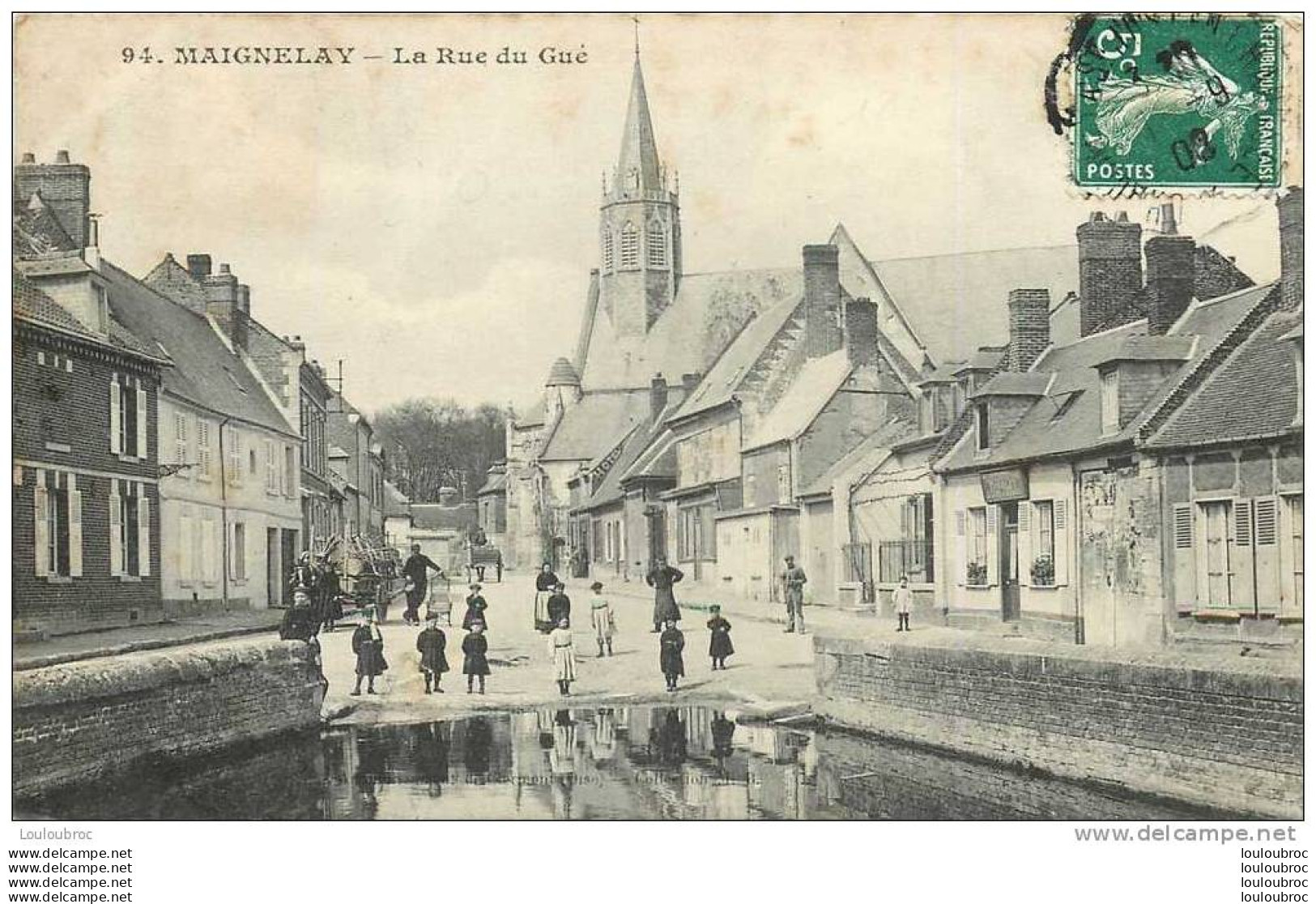 60 MAIGNELAY LA RUE DU GUE - Maignelay Montigny