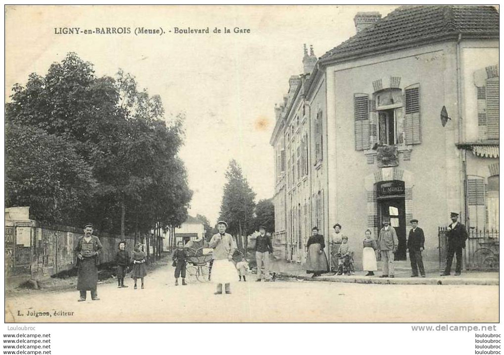 55 LIGNY EN BARROIS BOULEVARD DE LA GARE - Ligny En Barrois