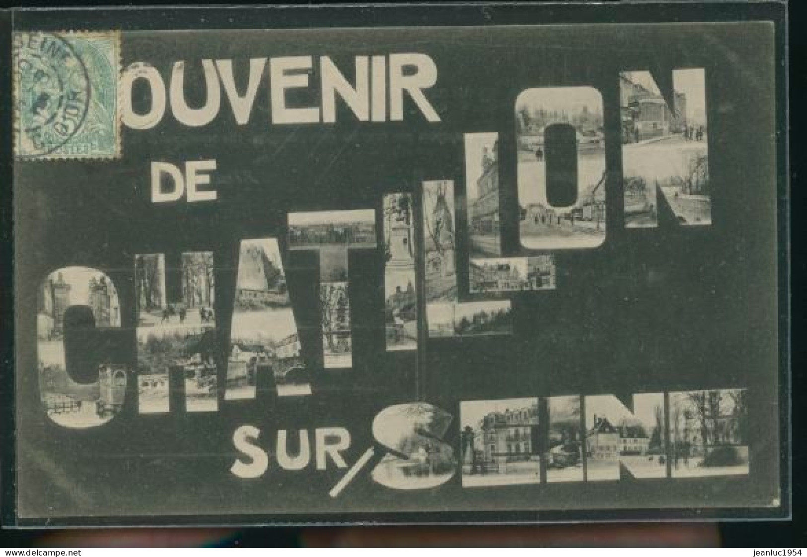 CHATILLON SUR SEINE SOUVENRI                                               ( MES PHOTOS NE SONT PAS JAUNES ) - Chatillon Sur Seine