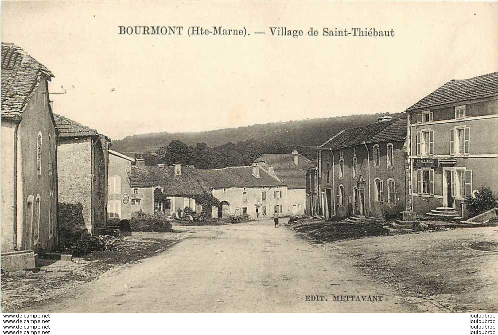 52 SAINT THIEBAUT COMMUNE DE BOURMONT - Autres & Non Classés