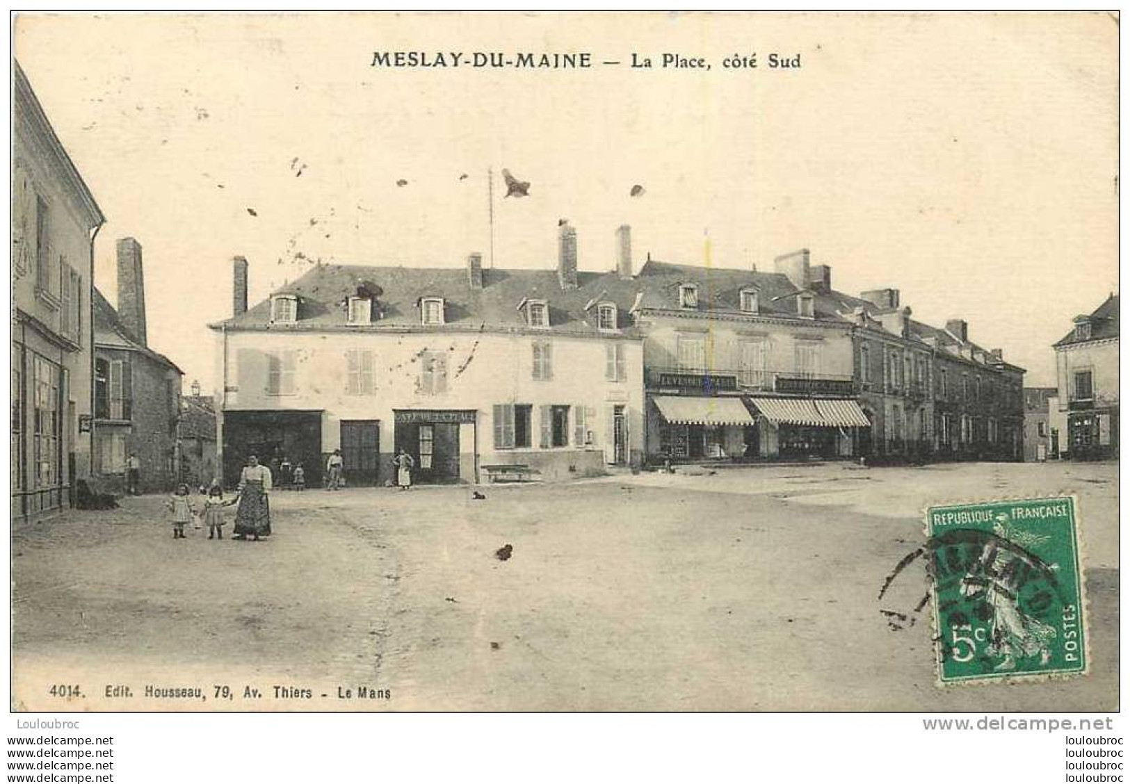 53 MESLAY DU MAINE LA PLACE COTE SUD - Meslay Du Maine