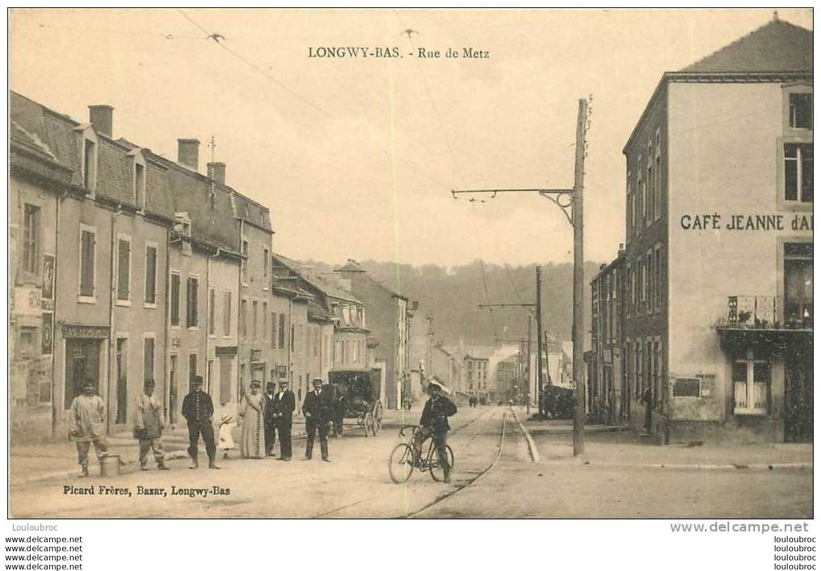 54 LONGWY BAS RUE DE METZ  EDITION PICARD - Longwy