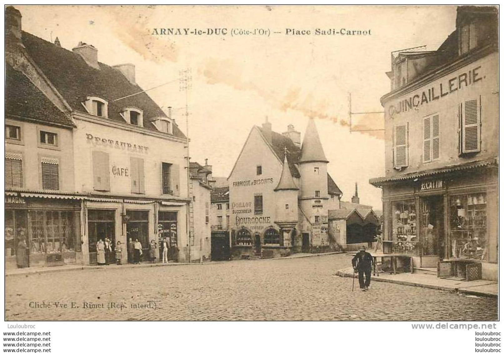 21 ARNAY LE DUC PLACE SADI CARNOT QUINCAILLERIE - Arnay Le Duc