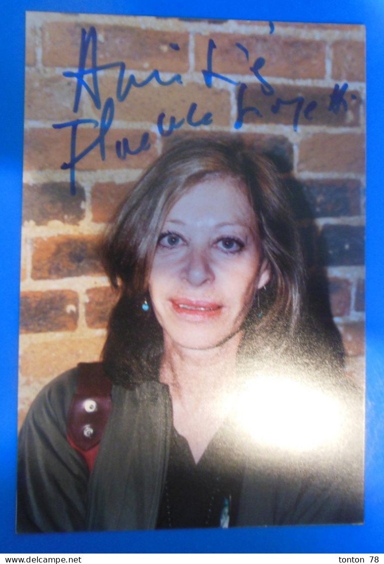 AUTOGRAPHE DE FLORENCE GIORGETTI SUR PHOTO - Schauspieler Und Komiker