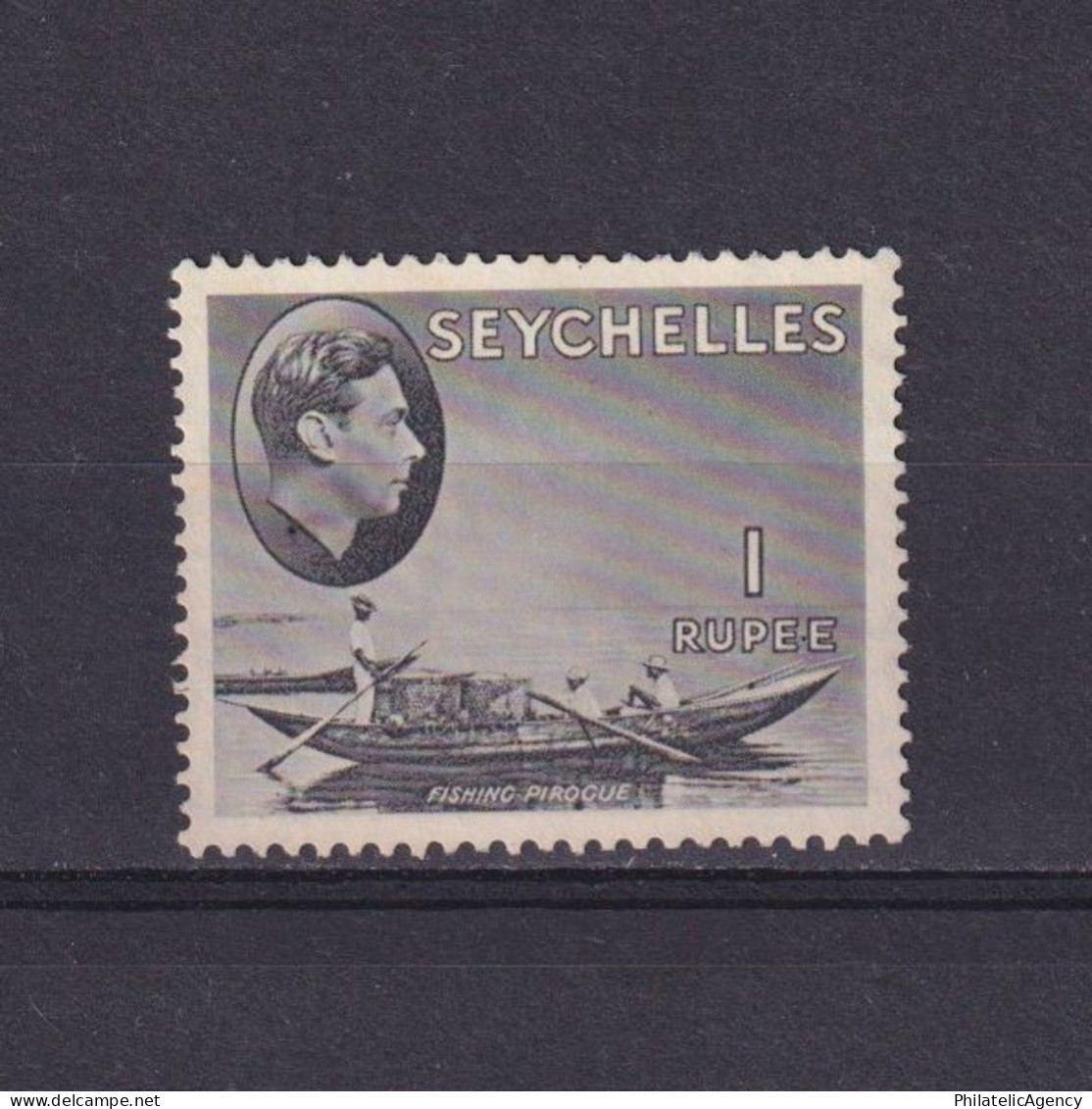 SEYCHELLES 1938, SG #146a, CV £75, Chalk-surfaced Paper, NG - Seychelles (...-1976)