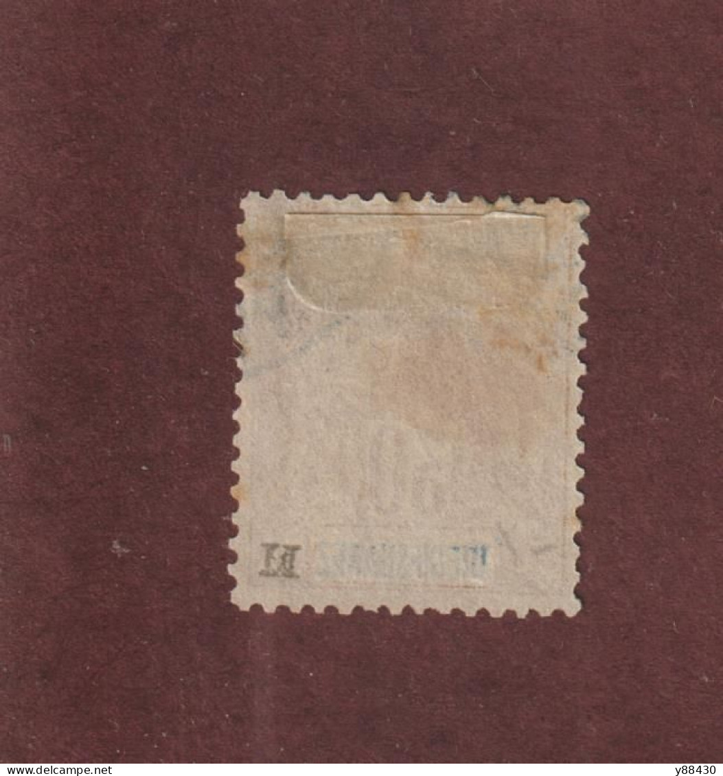 DIÉGO SUAREZ - 46 De 1893 - Oblitéré - Type Colonies . 30c. Brun - 2 Scan - Used Stamps