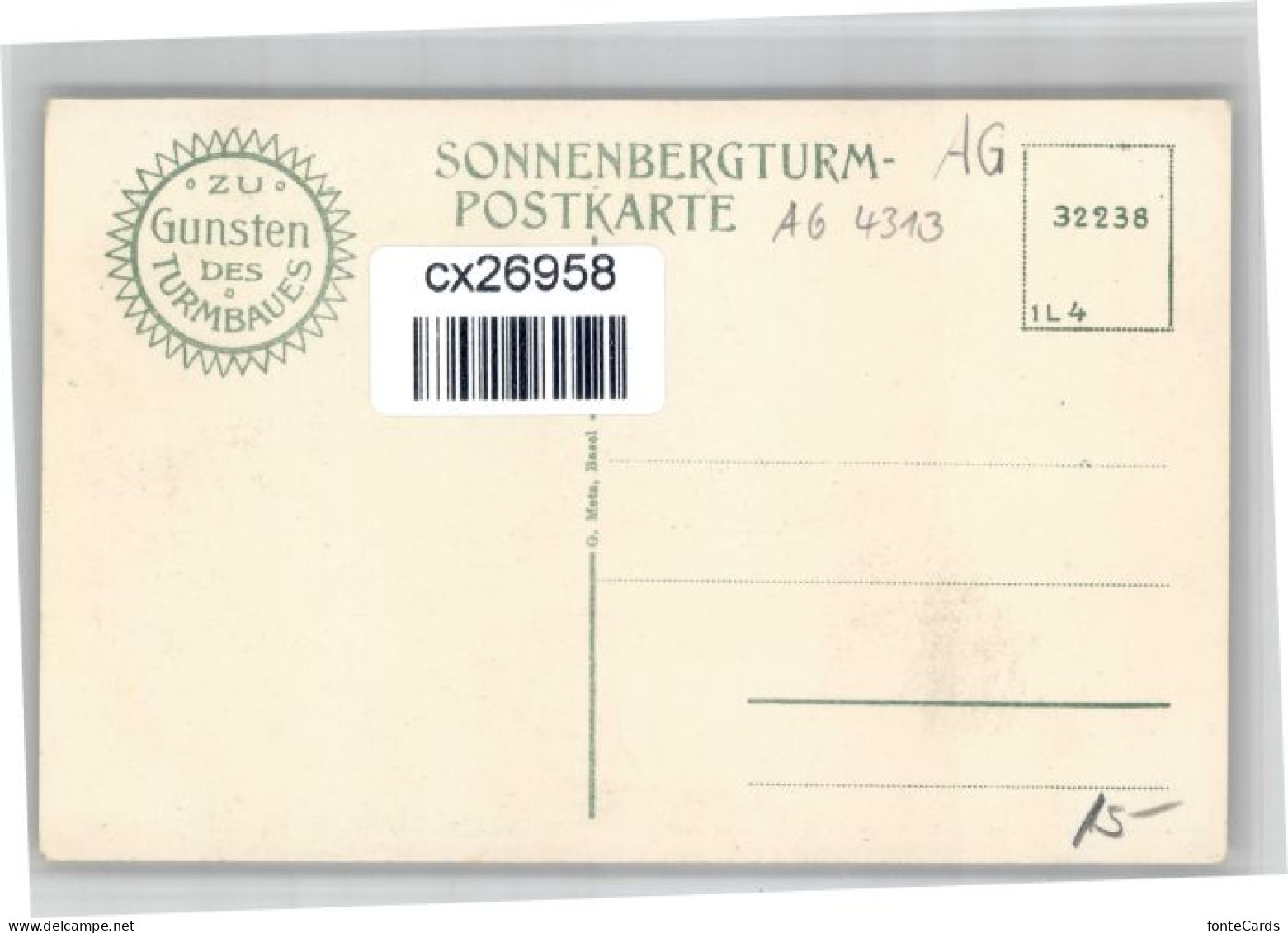 10849756 Moehlin Moehlin Aussichtsturm Sonnenberg * Moehlin - Other & Unclassified