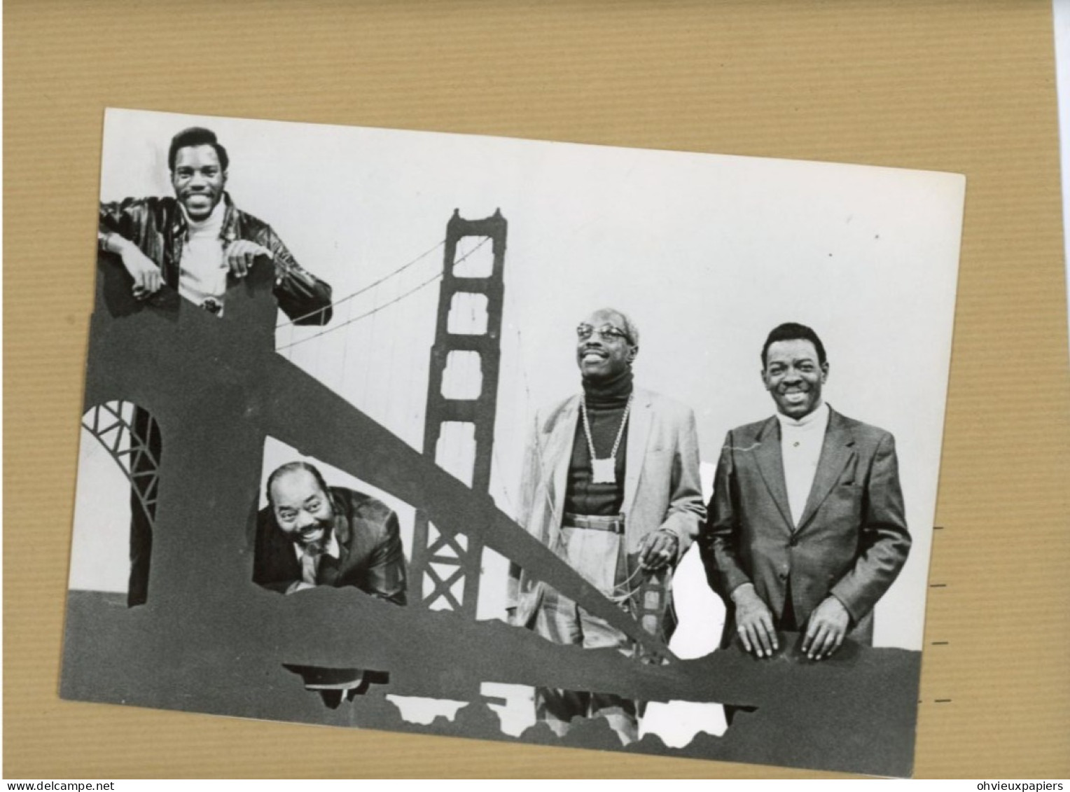 LE GROUPE DE CHANTEURS THE GOLDEN GATE QUARTET  NEGRO SPIRITUAL  1980 - Identified Persons