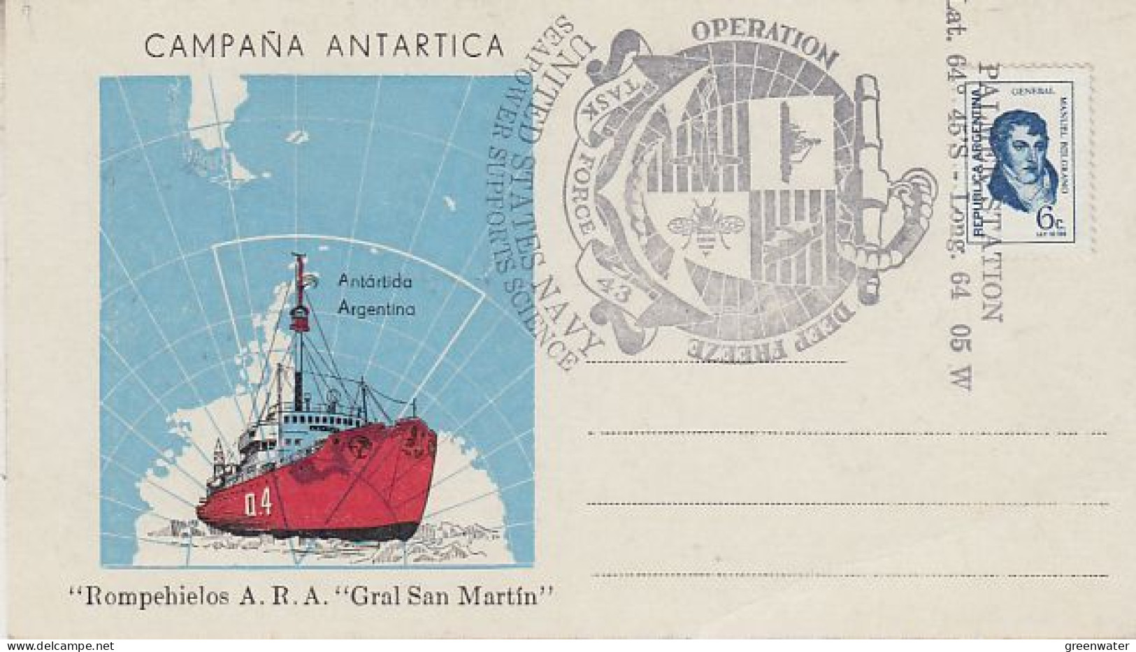 Argentina A.R.A. Gral San Martin Ca Palmer Station  (59921) - Basi Scientifiche