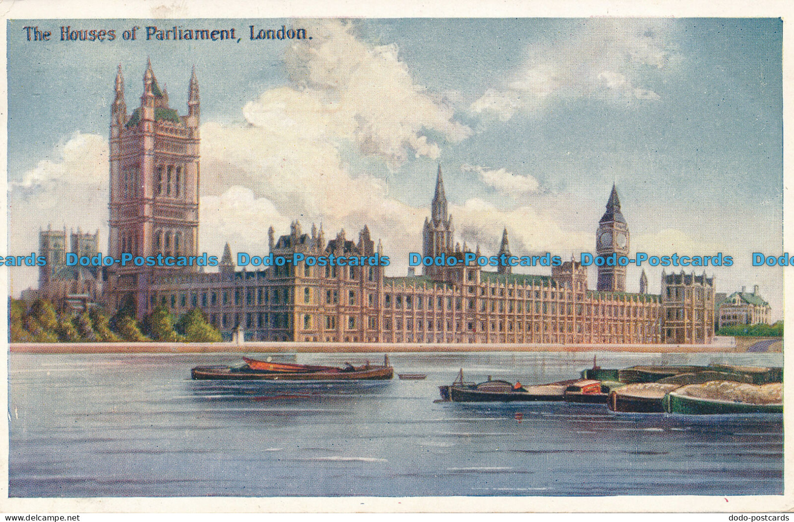 R097110 The Houses Of Parliament. London. Boots. Pelham. 1907 - Other & Unclassified