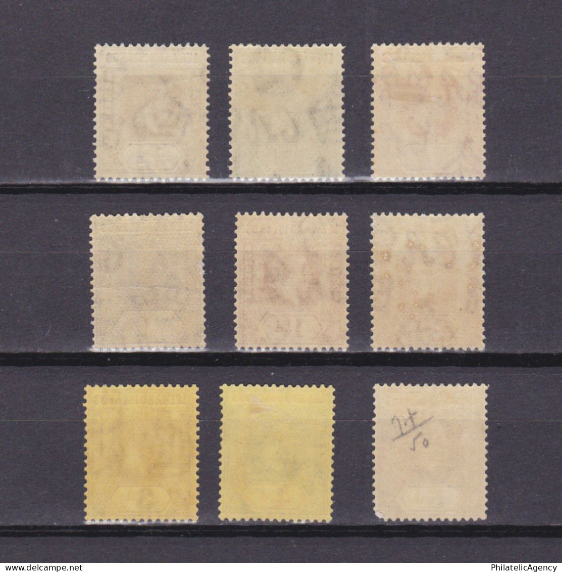 LEEWARD ISLANDS 1921, SG #58-71, CV £40, Part Set, Wmk Mult Script CA, MH - Leeward  Islands